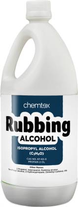 chemtex Isopropyl Rubbing Alcohol (IPA) - Pure Surgical Spirit Hand Sanitizer Bottle