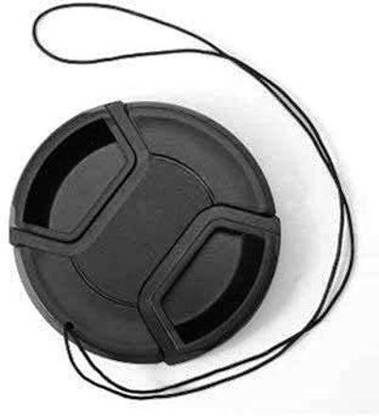 SUPERNIC 58mm Front Lens Cap with String Thread for 58 mm Lens 5d/650d/ 1100d/ 600d/700d/1200d/1300d with 18-55mm & 55-250mm Lens  Lens Cap