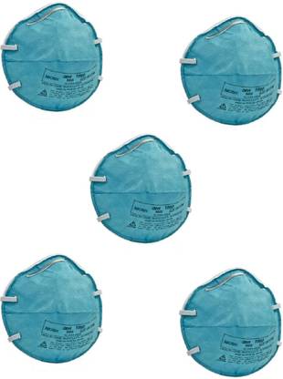 3M N95 1860 Health Care Particulate Respirator and Surgical Mask - Pack of 5