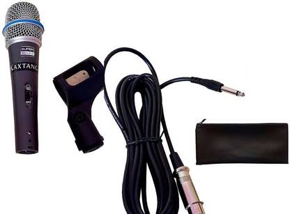 KAXTANG super beta-57A Professional Handheld wired Microphone BETA-57A Cardioid Vocal Unidirectional Dynamic Karaoke Singing Mic XLR Beta 57 A
