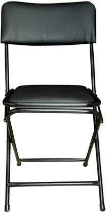 CSS 18-in Seating Height with Seat and Back Cushion for Office/Home/Garden/Breakfast Leather Study Folding Chair