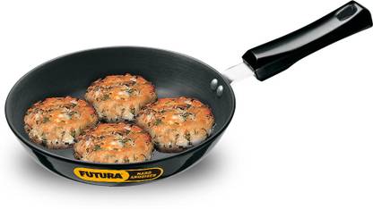 Hawkins Futura 20cm Frying Pan, Black (AF20) Fry Pan 20 cm diameter 1.1 L capacity