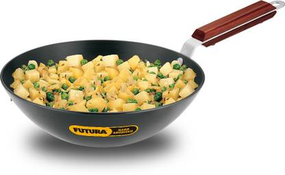 Hawkins Deep-Fry Pan, Kadhai, Stir-Fry Pan (ADL25) Kadhai 25 cm diameter 2.5 L capacity