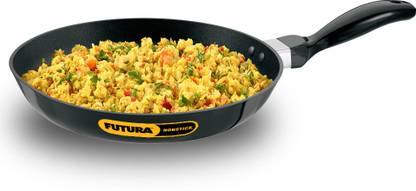 Hawkins Futura 24cm Frying Pan, Black (INF24) Fry Pan 24 cm diameter 1.5 L capacity
