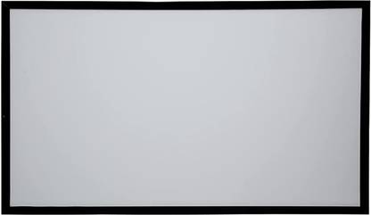 Logic 100inch PVC MW Fixed Frame Screen, Aspect Ratio-16:9 Projector Screen (Width 221 cm x 124 cm Height)