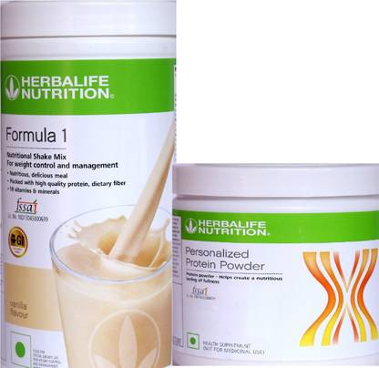 Herbalife Nutrition Weight Loss Combo formula1 Vanilla Flavor & PPP200 Protein Shake