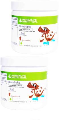 Herbalife Nutrition Dinoshake Chocolate 200 gm ( Pack Of 2 ) Plant-Based Protein