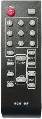 Akshita IT-2581 SUF Home Theater Remote Control ( Chake Image With Old Remote ) Intex Remote Controller