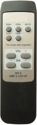 Nij Home Theater System AMP 5.1 CH HT Remote Control ( Chake Image With Old Remote ) Intex Remote Controller