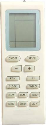 vcony Remote Compatible for Onida Split/Window AC Remote Control with Backlight Function (Please Match The Image with Your Old Remote) (AC-18) onida Remote Controller