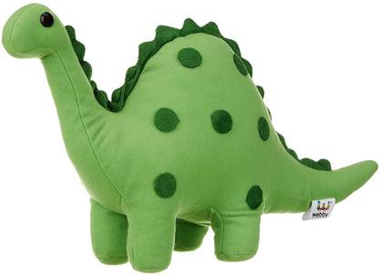 Webby Green Soft Dinosaur Plush Stuffed Toy 20cm  - 20 cm