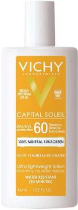 Vichy Sunscreen - SPF 50 Capital Soleil Tinted Face Mineral Sunscreen with Titanium Dioxide