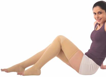 VISSCO Medical Compression Stockings Above Knee Knee Support