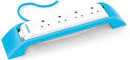 Anchor By Panasonic 6A 4 Socket Extension board with 1 Switch, 1.5 Mtr Extension Cord 4  Socket Extension Boards