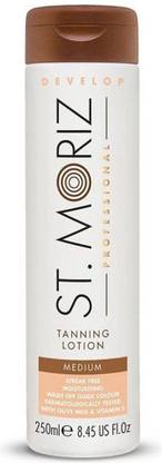 St Moriz Professional Instant Medium Self Tanning Lotion 250 Tanning Liquid