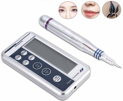 R A Products Panel Control Permanent Makeup Machine Kit For Eyebrow Tattoo Lip Eyeliner Microblading Mts Pen Set Eye Makeup Silver Permanent Tattoo Kit