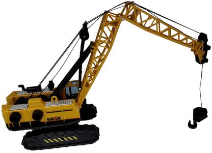 Shoppernation Fancy Movable Crane Toy JCB Toy For Kids With Pully