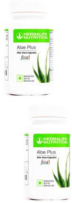 Herbalife Nutrition Aloe Plus 60 Capsules Of 2 Psc Combo