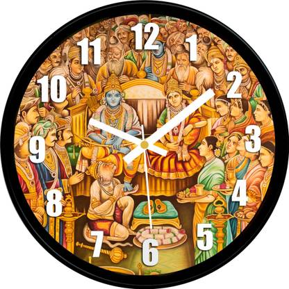 Lavish Creations Analog 28 cm X 28 cm Wall Clock