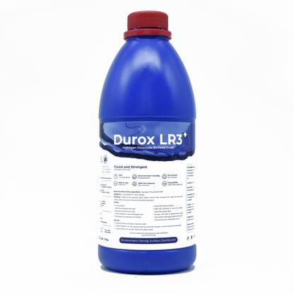 Durox lr3 Ultra Pure Hydrogen Peroxide 3% (Food Grade) (1 Liter, Pack of 1)