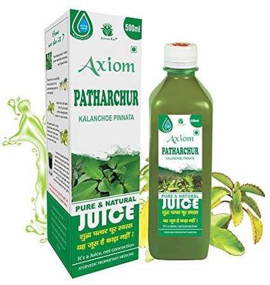 AXIOM Patharchur Juice 500 ml | Ayurvedic Juice | Immunity Booster | 100% Natural WHO GLP,GMP Certified Product