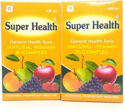 Super health NATURAL VITAMIN B-CPMPLEX TONIC (PACK-2)