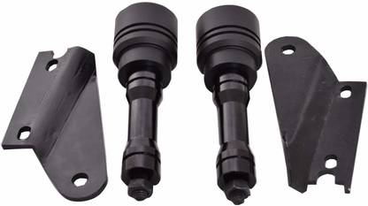 Vagary Bajaj Pulsar Rs 200 Frame Slider Crash Guard with Brackets (Black)