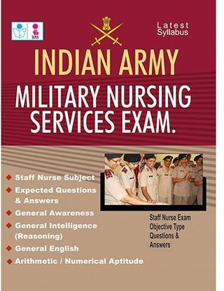 Indian Army Military Nursing Service Exam Objective Type Questions & Answers Books