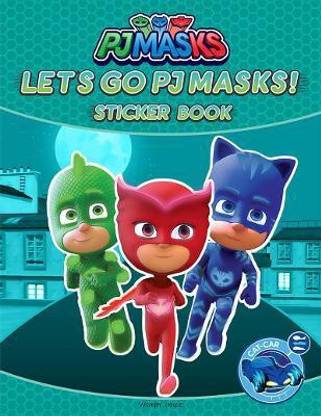 Let's Go Pj Masks Stickers Book  - By Miss & Chief