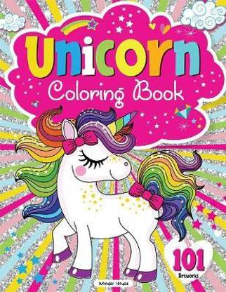 101 Unicorn Colouring Book - By Miss & Chief