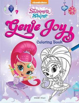 Genie Joy: Coloring Book for Kids (Shimmer & Shine)  - By Miss & Chief First Edition