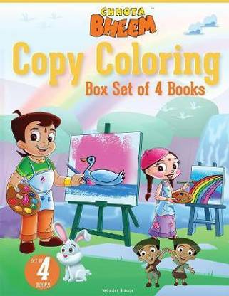 Chhota Bheem - Copy Coloring:Activity Books for Kids