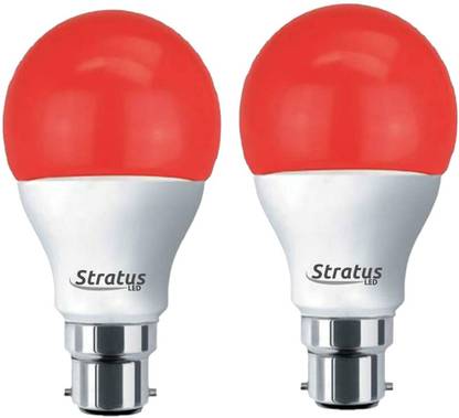 StratusLED 9 W Basic Round B22 LED Bulb