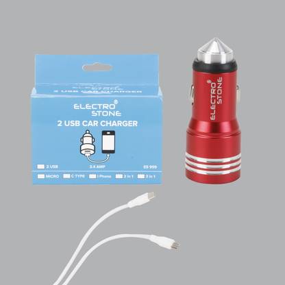 Electro stone 17 W Turbo Car Charger