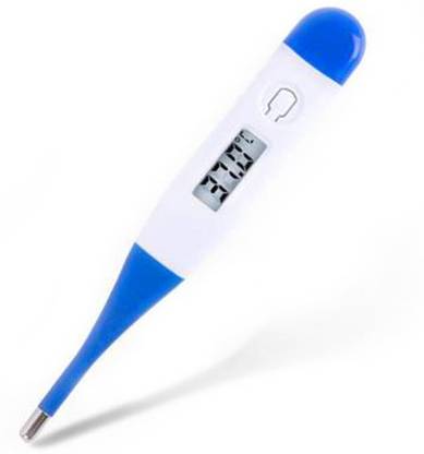 Pristyn care Medical Thermometer Waterproof Digital Thermometer | Highly accurate and precise Thermometer | Flexible Tip Digital Thermometer