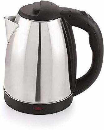 DashingChef ®Stainless Steel Electric Kettle | Auto Shut Off Multipurpose | Extra Large Kettle Electric With Handle Hot Water Tea Coffee Maker Water Boiler, Boiling Milk(Silver)#Quality Assurance Electric Kettle