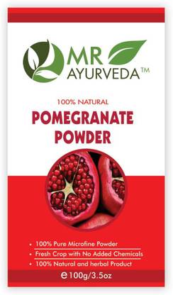 MR Ayurveda 100% Natural Pomegranate Peel Powder