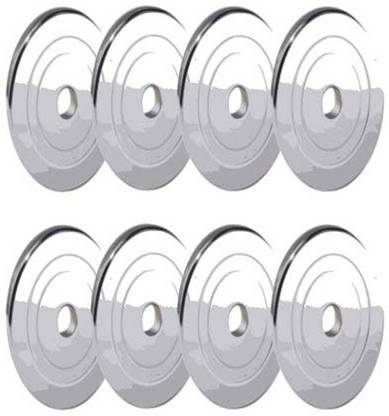 RV 20 kg Chrome Weight Plates , 20Kg Solid Chrome Dumbbell Weight Plates For Barbells Home Gym Combo