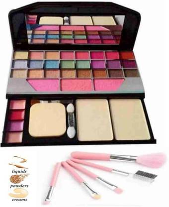 Dikyube 6155 makeup kit with 5 makeup brush