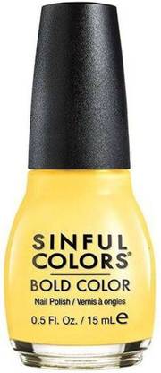 Sinful Colors SinfulColors Nail Color 1598 Yolo Yellow