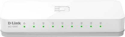Dlink Des 1008 c 8 Ports 100 Mbps Unmanaged Network Switch