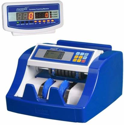 PHOENIX PLNC 4 Fully Automatic with Extra Display and Fake note detector Note Counting Machine