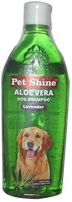 fifozone SKY EC PetShine ALOE VERA lemender DOg shampoo 500ml (pack of 1) Conditioning fresh Dog Shampoo