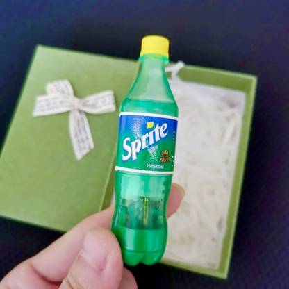 PocktFlames Sprite Bottle Shape Refillable Butane Lighter Sprite lighter pocket Pocket Lighter