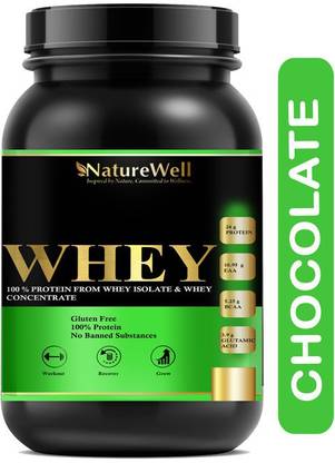 Naturewell Protein Plus Body Building Gym Supplement Whey Protein Powder (AS3004) Whey Protein