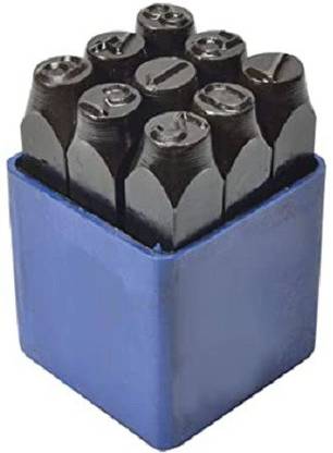 Kirti NDT Number Punch set 12mm (1/2) size, 1~9 Number Punches & Punching Machines