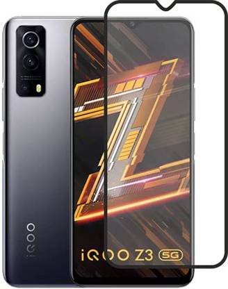 SMARTCASE Edge To Edge Tempered Glass for ViVO iQOO Z3, ViVO iQOO Z3 5G