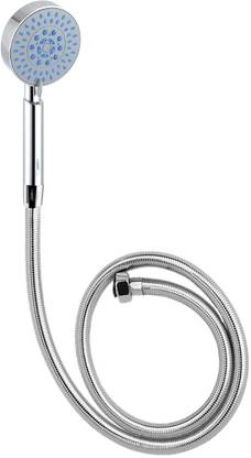 Caisson 5 Function Aris (ABS) Hand Shower With 1.5mtr Flexible PVC Tube And Wall Hook Shower Head