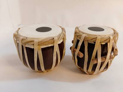 HFC BHARAT Tabla Set for upto 5 year Kids Wooden Real 4 inch Decorative Showpiece Gift Decorative Showpiece  -  13 cm