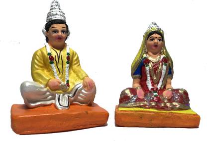 Cutrunn Clay Doll decorative Decorative Showpiece  -  15 cm